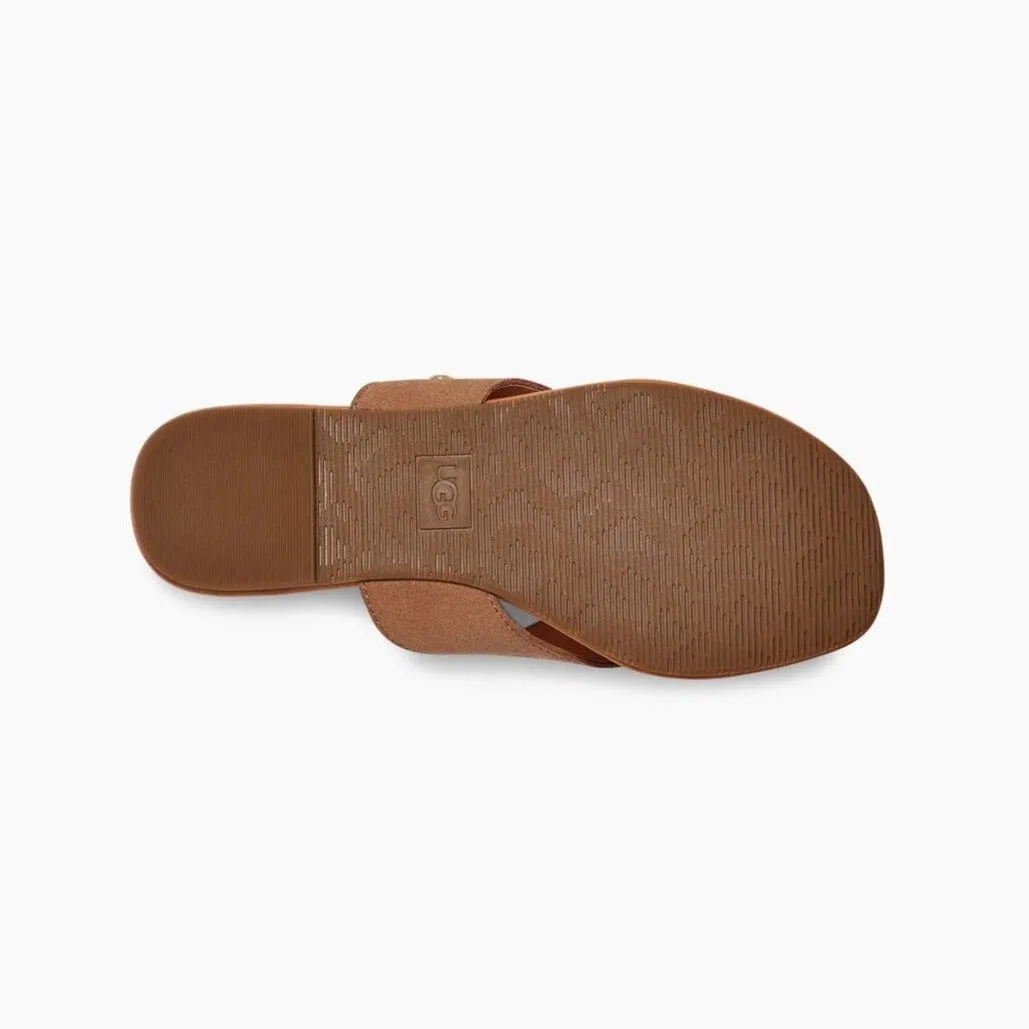 Ugg Carey Flip Slide Chestnut