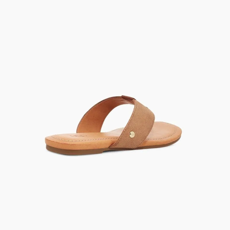 Ugg Carey Flip Slide Chestnut