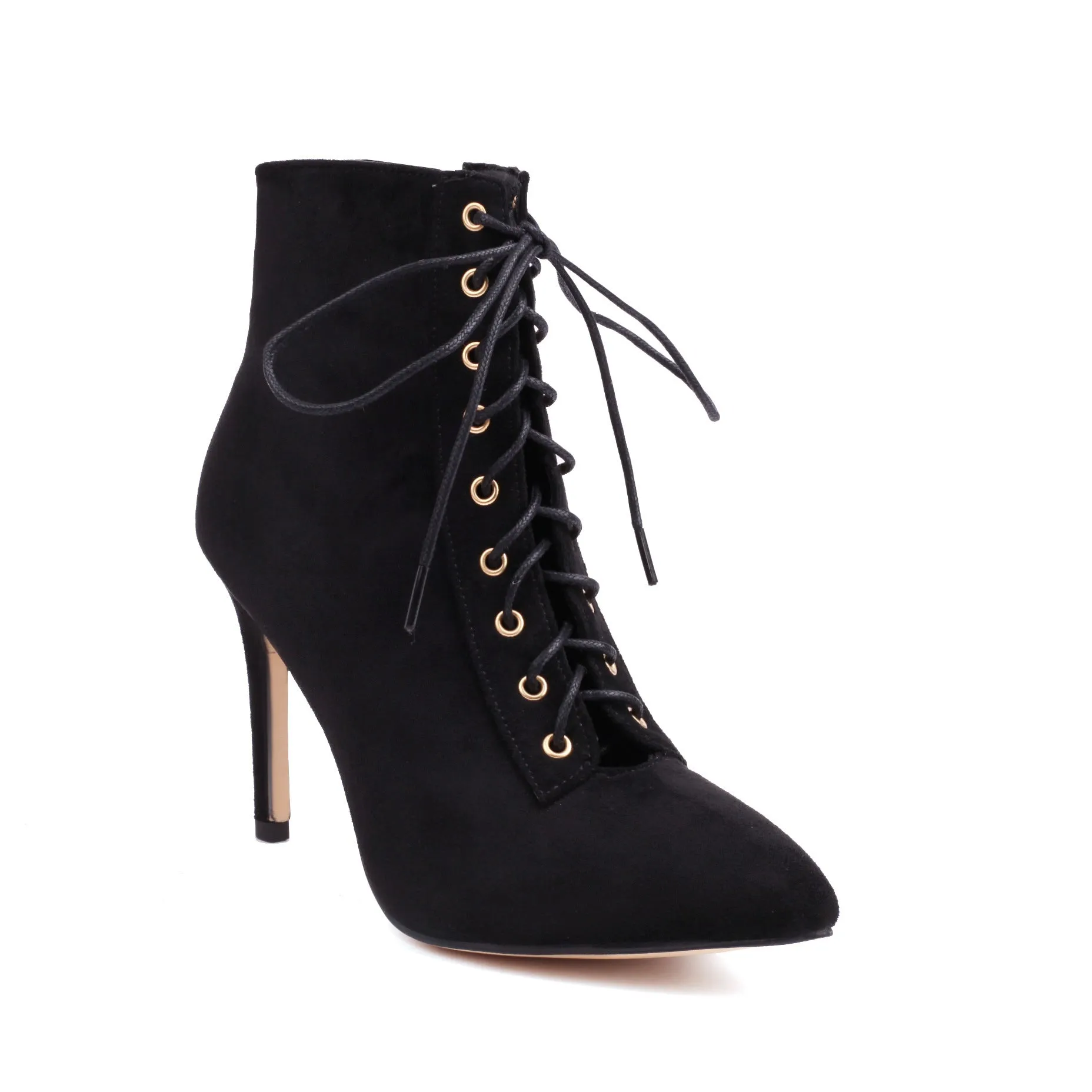 Women's stiletto heels pointed toe booties for spring/summer